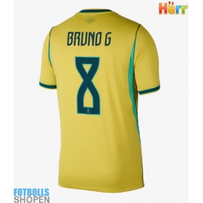 Billiga Brasilien Bruno Guimaraes #8 Hemmatröja VM 2026 Kortärmad
